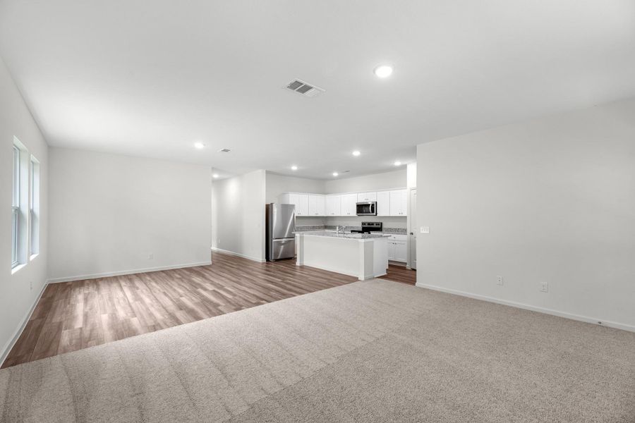Representative unfurnished interior of a home built from the Prism by Starlight Homes in Brookshire at Legacy Hills, Celina (Image 17).