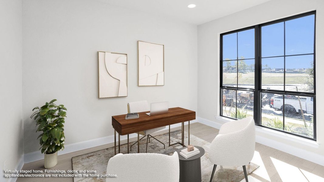 Furnished interior view inside a new home in Escondido 80', Magnolia (Image 8).