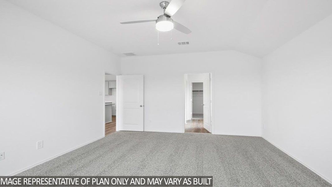 Spacious, unfurnished interior of a new home in Porters Mill, New Caney (Image 12).
