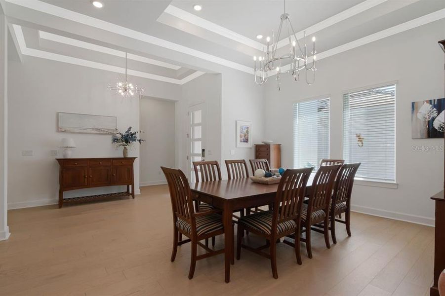 Furnished interior view inside a new home in River's Edge, Wesley Chapel (Image 13).