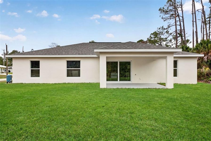 Exterior details and patio area of a home in , Port Charlotte (Image 2). Exterior details and patio area of a home in , Port Charlotte (Image 2).