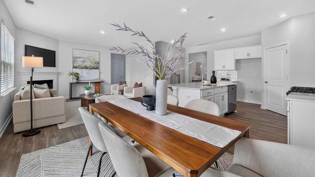 Furnished interior view inside a new home in Laurelbrook, Sherrills Ford (Image 7).
