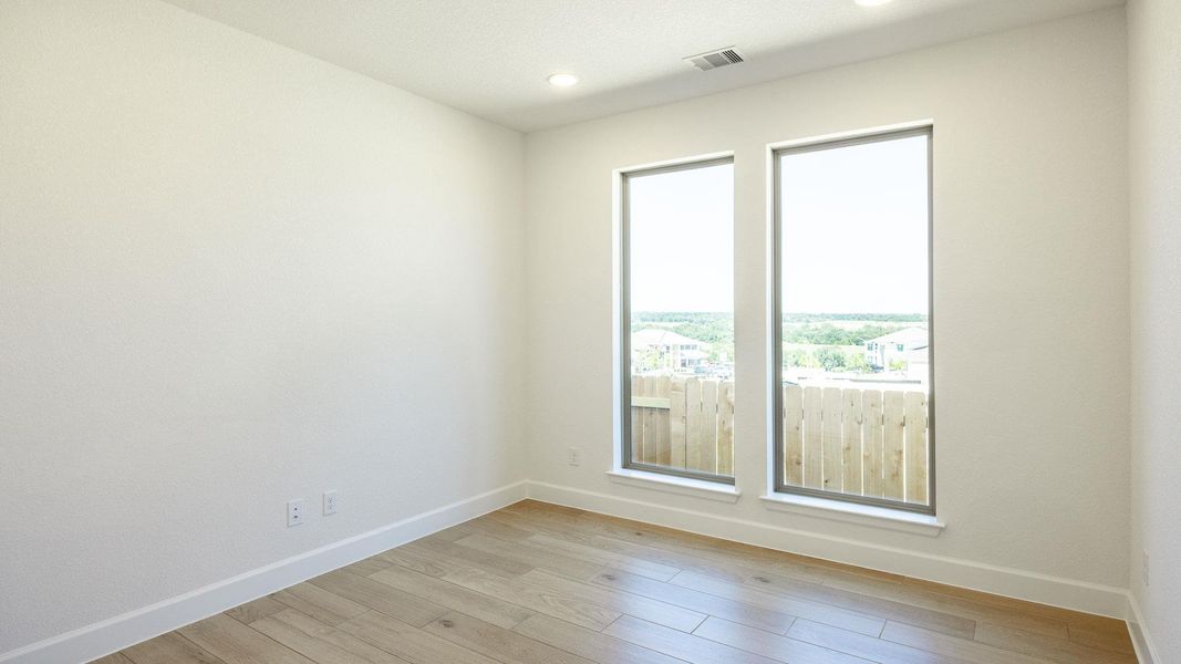 Spacious, unfurnished interior of a new home in Lariat 50', Liberty Hill (Image 12). Spacious, unfurnished interior of a new home in Lariat 50', Liberty Hill (Image 12).