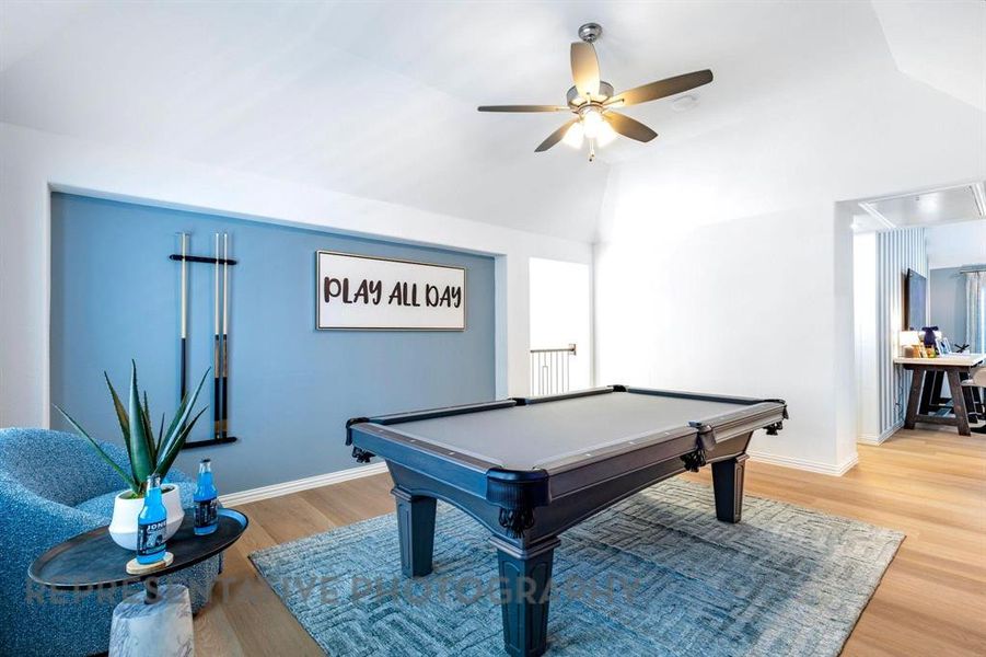 Furnished interior view inside a new home in Star Trail, Prosper (Image 11).