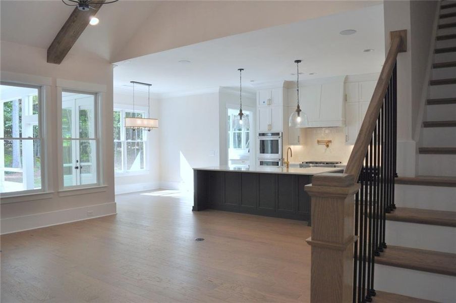 Furnished interior view inside a new home in Woodford, Acworth (Image 9).