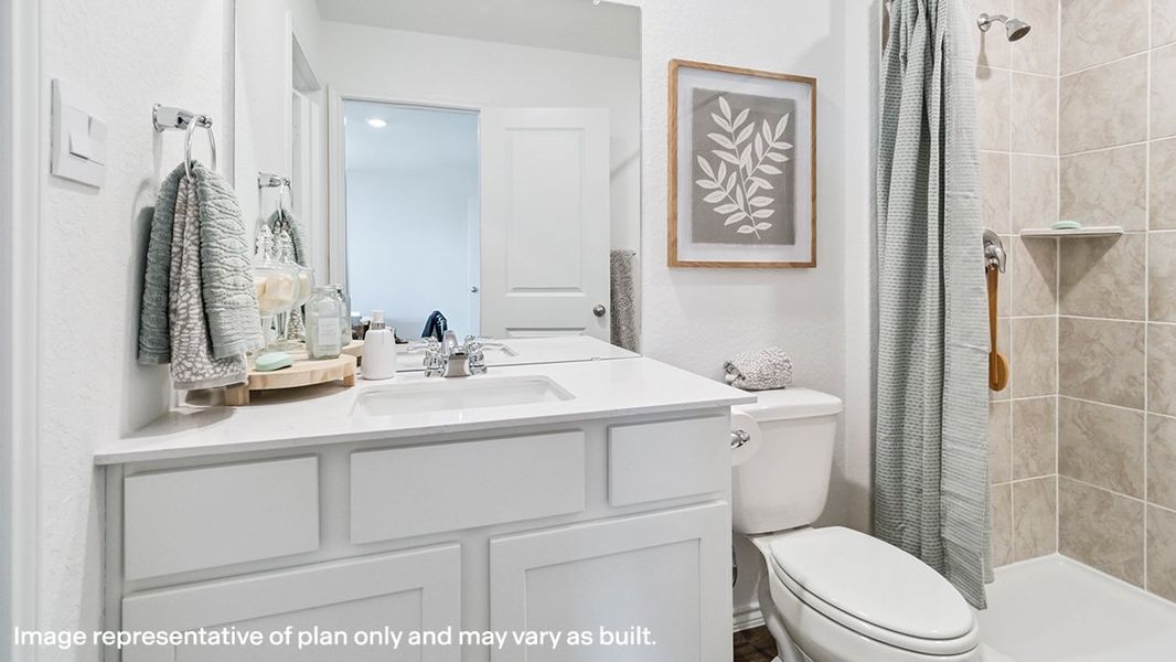 Representative furnished interior of a home built from the The Altaria by D.R. Horton in Sonora, San Antonio (Image 18).