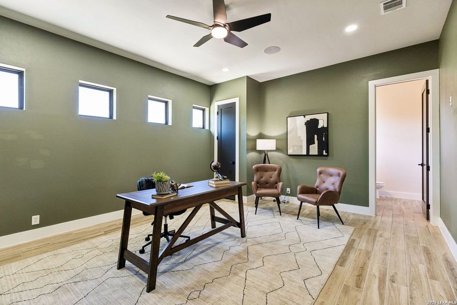 Furnished interior view inside a new home in , Leon Valley (Image 18).