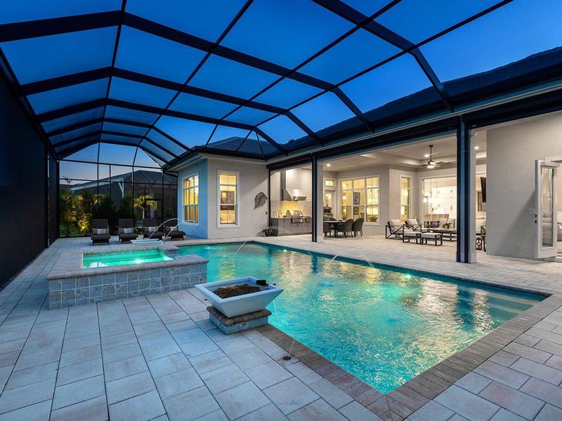 Exterior details and patio area of a home in , Sarasota (Image 30).