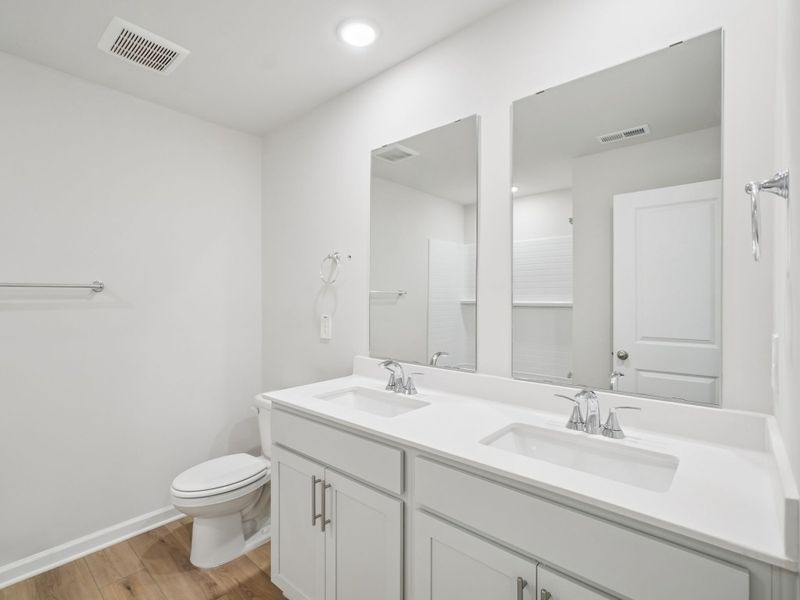 Furnished interior view inside a new home in Marshburn Landing - Signature Series, Wendell (Image 15).