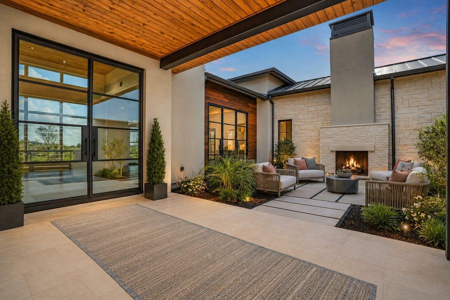 Exterior details and patio area of a home in , Horseshoe Bay (Image 2). Exterior details and patio area of a home in , Horseshoe Bay (Image 2).