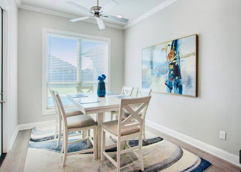 Furnished interior view inside a new home in , Bullard (Image 17).
