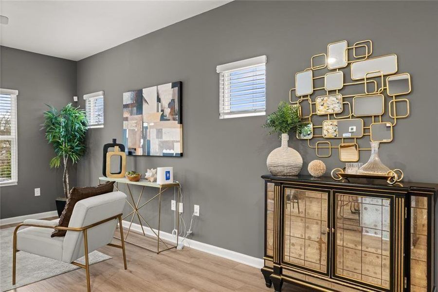 Furnished interior view inside a new home in Reeves Park, Stockbridge (Image 5).