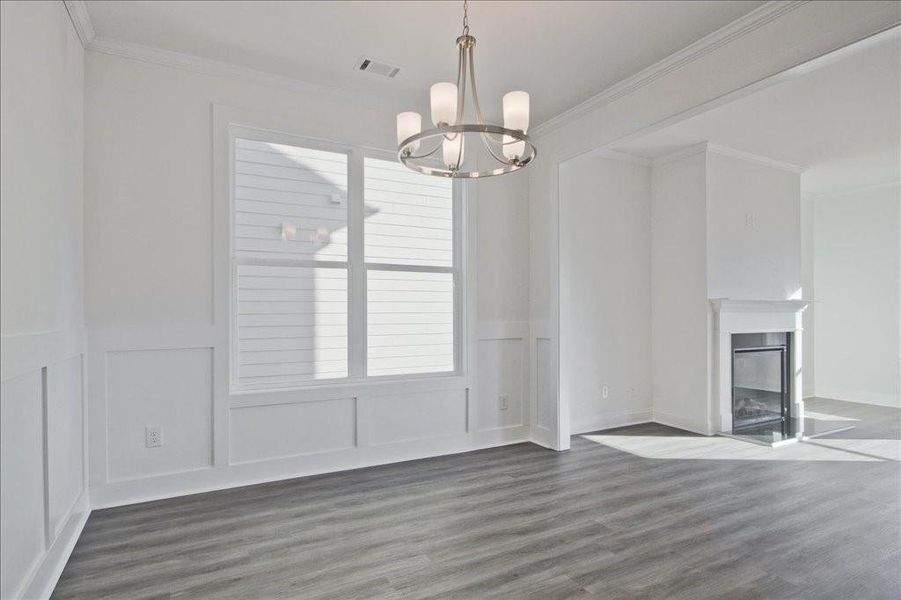Spacious, unfurnished interior of a new home in Clark Farms, Flowery Branch (Image 45). Spacious, unfurnished interior of a new home in Clark Farms, Flowery Branch (Image 45).