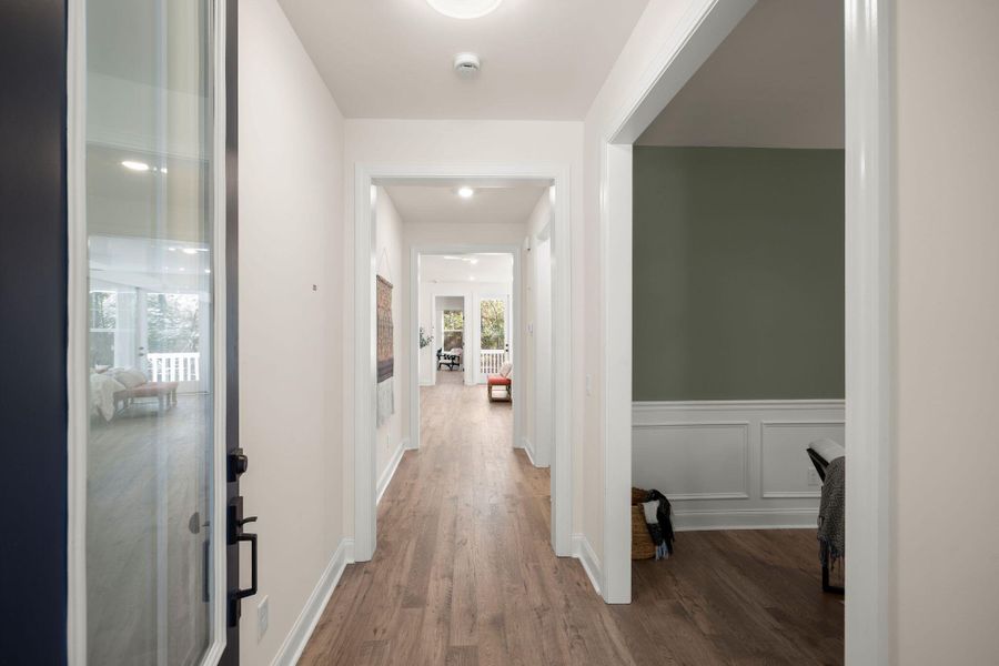 Spacious, unfurnished interior of a new home in , Hollywood (Image 24).