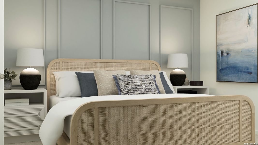 Close-up of interior finishes inside a home in Brookmill, San Antonio (Image 18).