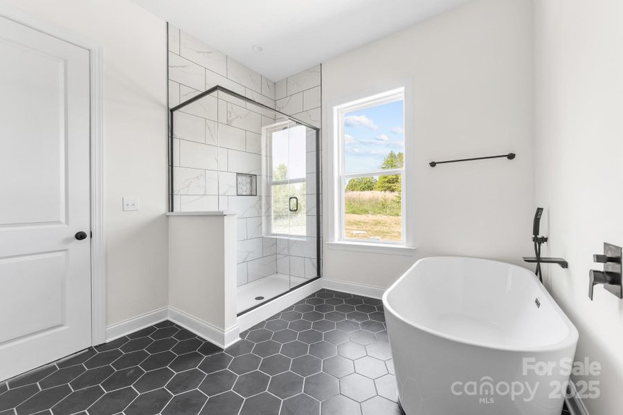 Furnished interior view inside a new home in , Bessemer City (Image 13).