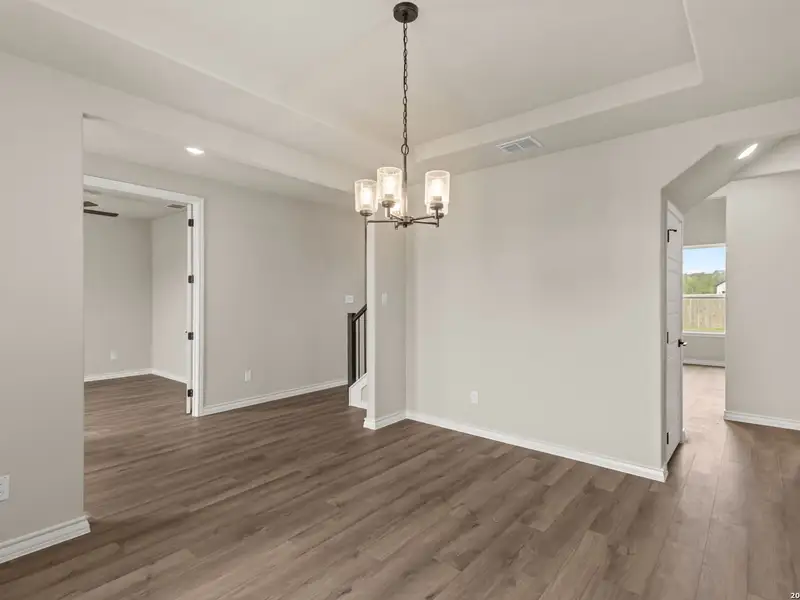 Spacious, unfurnished interior of a new home in The Reserve at Potranco Oaks, Castroville (Image 29).