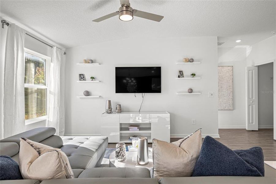 Furnished interior view inside a new home in Tara Forest East, Alachua (Image 37).