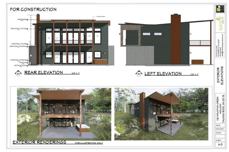 Exterior rendering of this home design in , Jonesboro, GA (Image 2).