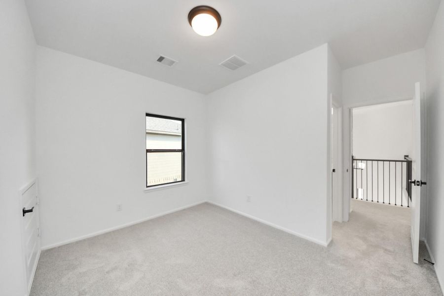 Spacious, unfurnished interior of a new home in Austin Point, Richmond (Image 30). Spacious, unfurnished interior of a new home in Austin Point, Richmond (Image 30).