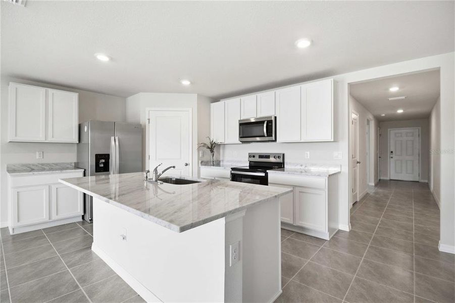 Furnished interior view inside a new home in Mandarin Grove, Palmetto (Image 7).