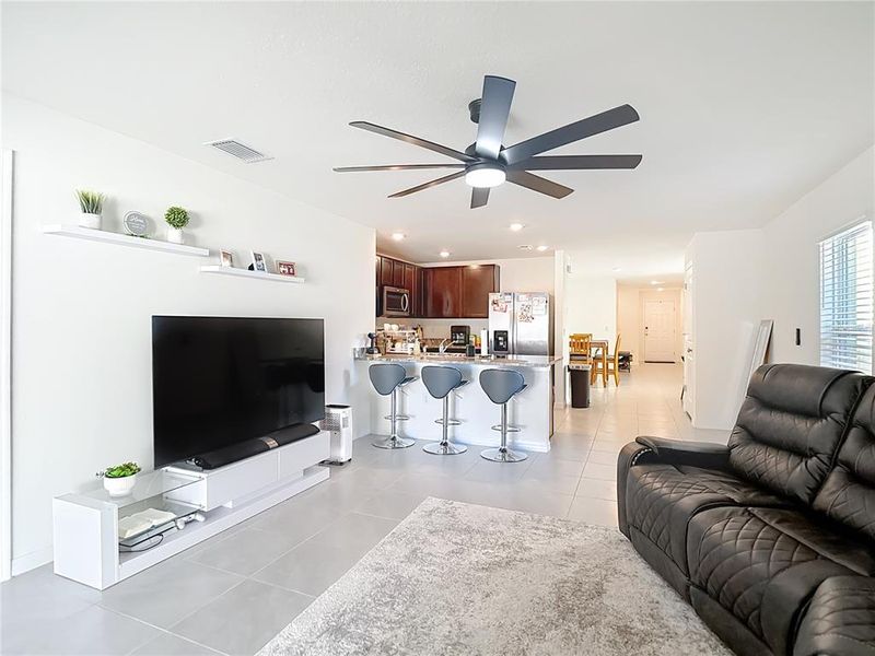 Furnished interior view inside a new home in , Zephyrhills (Image 7).