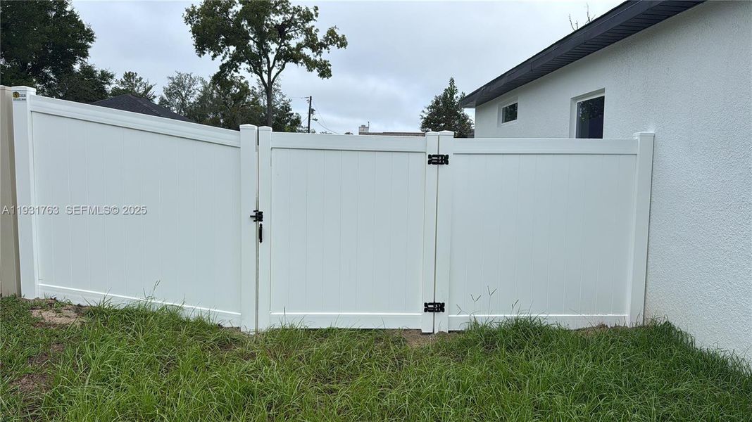 Exterior details and patio area of a home in , Summerfield (Image 27). Exterior details and patio area of a home in , Summerfield (Image 27).
