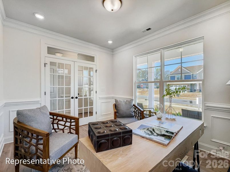 Furnished interior view inside a new home in Ashton Park, Monroe (Image 13).