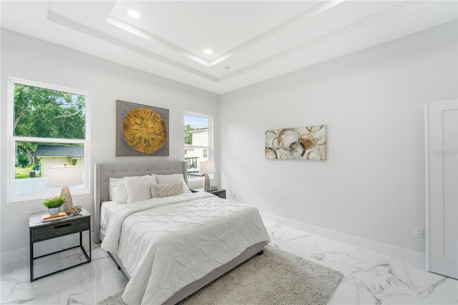 Furnished interior view inside a new home in , Tampa (Image 38).