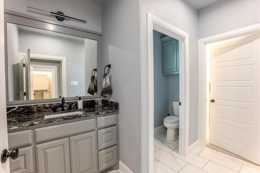 Furnished interior view inside a new home in , Godley (Image 5).