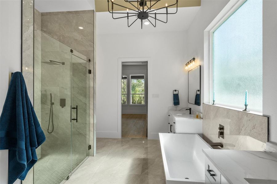 Furnished interior view inside a new home in , Montgomery (Image 35).