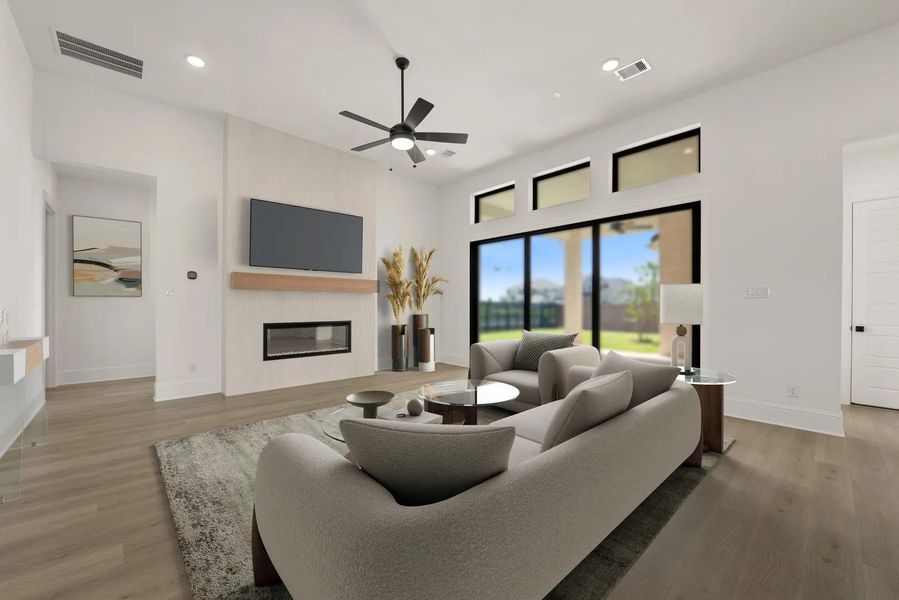 Sydney E Family room