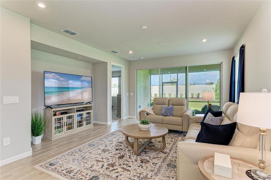 Furnished interior view inside a new home in Wellen Park, Venice (Image 34).