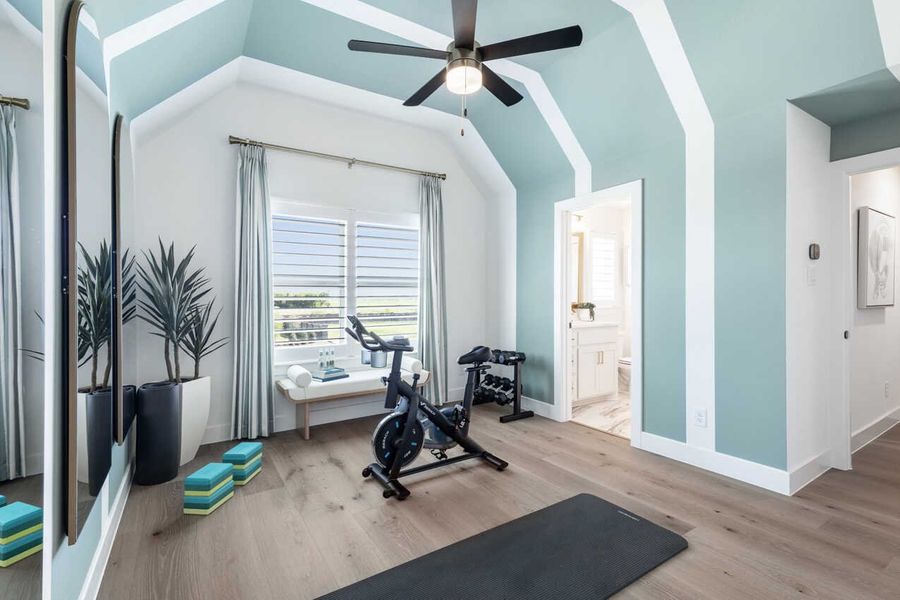 Representative Secondary Bedroom - some options shown