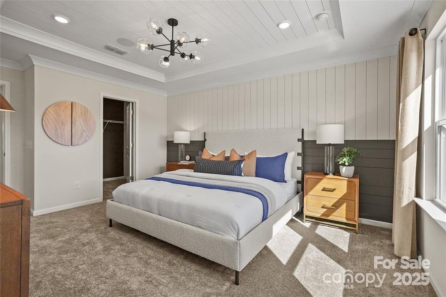 Furnished interior view inside a new home in Riverstone, Monroe (Image 3). Furnished interior view inside a new home in Riverstone, Monroe (Image 3).