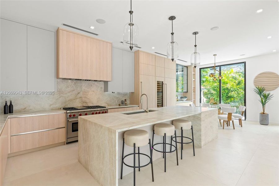 Furnished interior view inside a new home in , Coral Gables (Image 33).