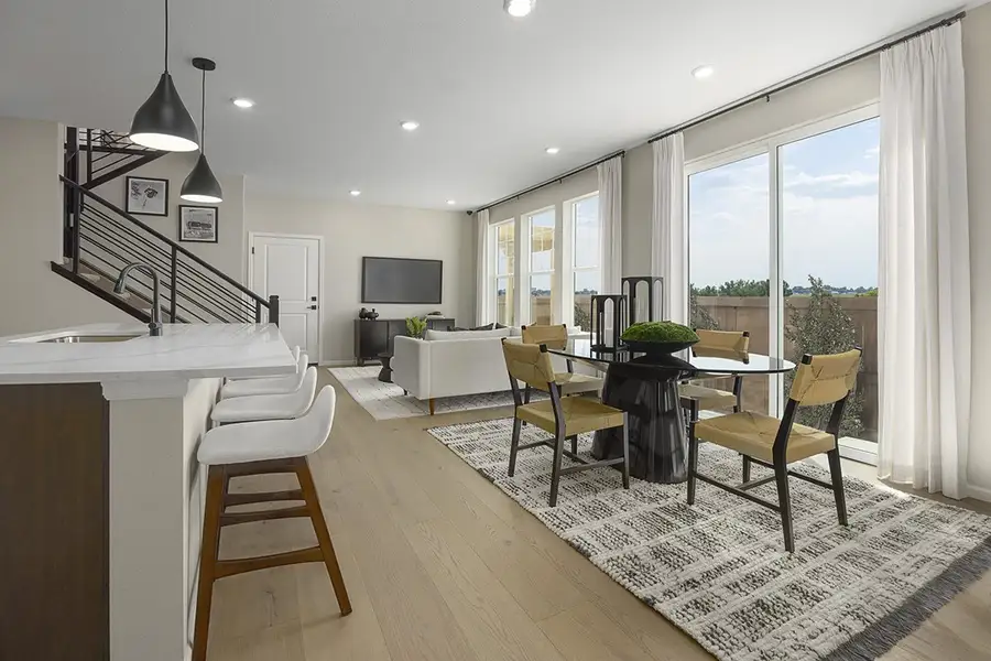 Furnished interior view inside a new home in Farmlore Villas, Brighton (Image 4).