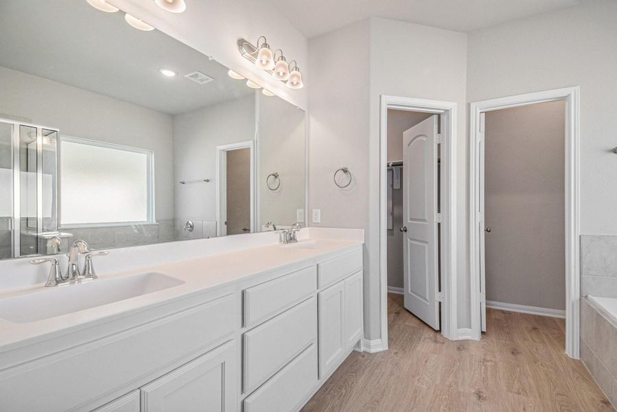 Furnished interior view inside a new home in Clear View Estates, Willis (Image 5).