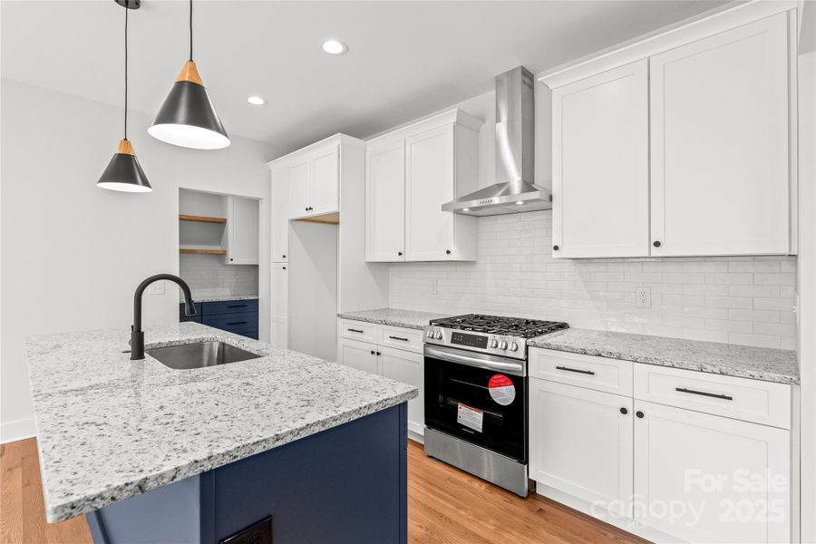 Furnished interior view inside a new home in , Hickory (Image 10).