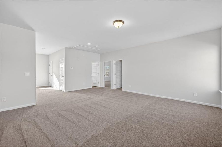 Spacious, unfurnished interior of a new home in Roxeywood Park, Winder (Image 39).