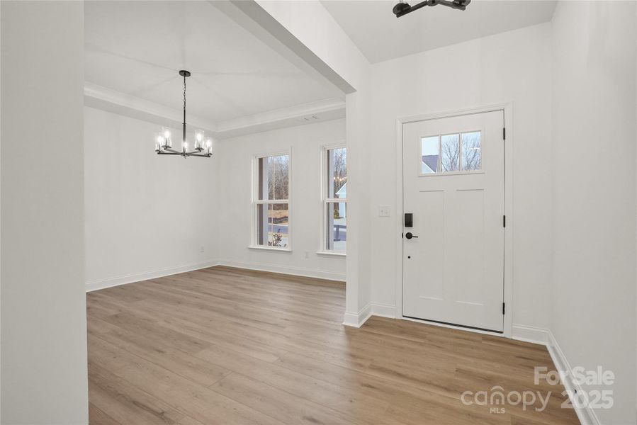 Spacious, unfurnished interior of a new home in Forest Creek, Waxhaw (Image 35).