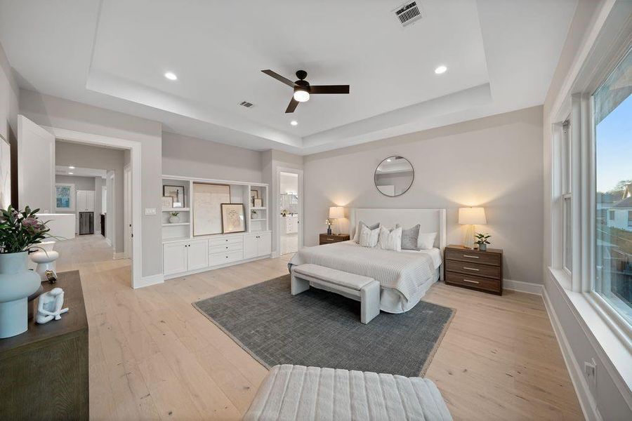 Furnished interior view inside a new home in , Houston (Image 28). Furnished interior view inside a new home in , Houston (Image 28).