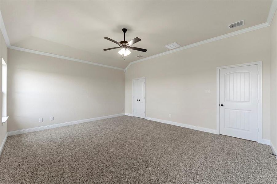 Spacious, unfurnished interior of a new home in High Meadows Estates, Nevada (Image 27). Spacious, unfurnished interior of a new home in High Meadows Estates, Nevada (Image 27).