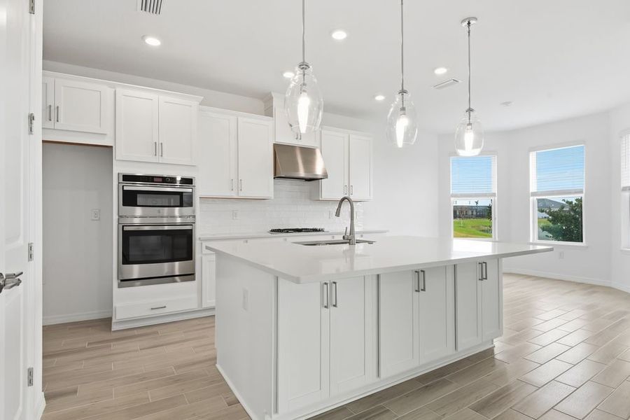 Representative furnished interior of a home built from the Barbados by Taylor Morrison in Ardisia Park, New Smyrna Beach (Image 10).
