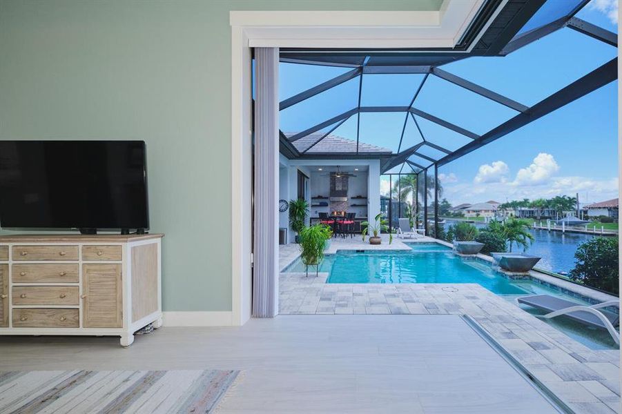 Furnished interior view inside a new home in , Punta Gorda (Image 24).