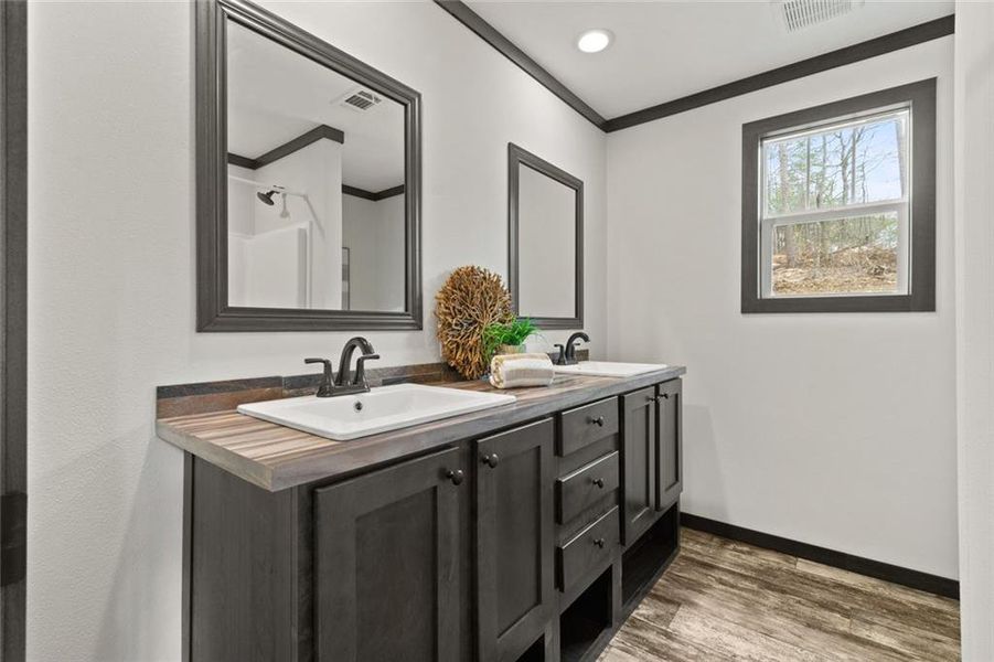 Furnished interior view inside a new home in , Waleska (Image 26). Furnished interior view inside a new home in , Waleska (Image 26).