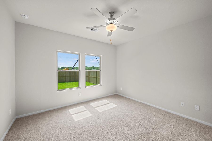 Spacious, unfurnished interior of a new home in Windrose Green, Angleton (Image 22). Spacious, unfurnished interior of a new home in Windrose Green, Angleton (Image 22).