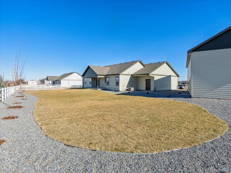 Exterior details and patio area of a home in , Dacono (Image 22).