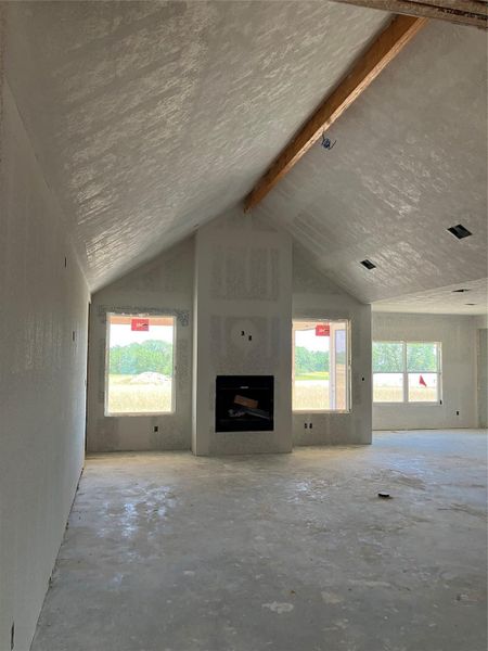 In-progress construction of a new home in , College Station, TX (Image 4).
