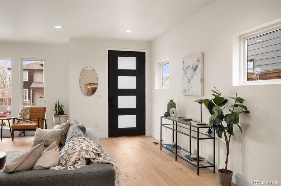 Furnished interior view inside a new home in , Denver (Image 4).